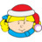 Christmas kid Icon